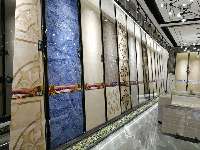 【實景案例】陶瓷一線91免费视频污污污91免费小视频陶瓷磚重慶墊江200方專賣店鑒賞