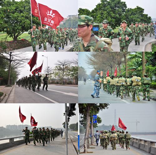 91免费小视频陶在廣州黃埔軍校進行軍事拓展特訓